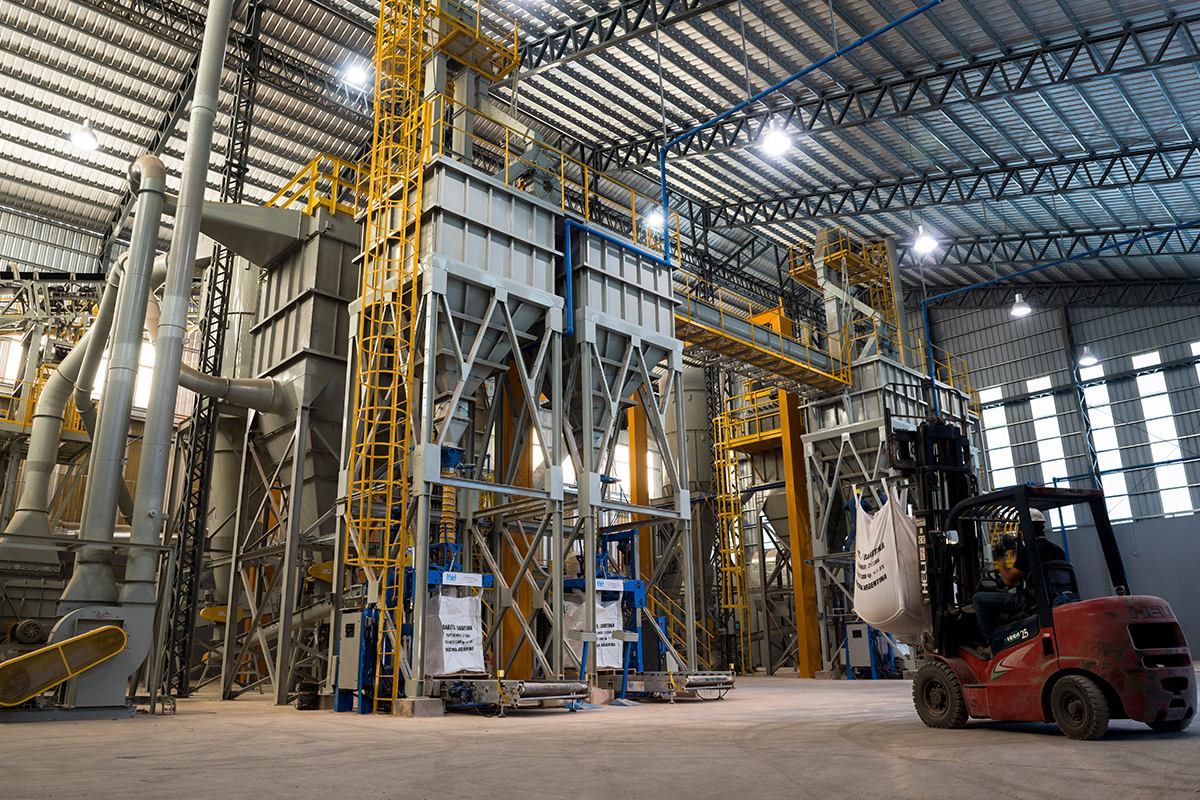 Planta de Procesamiento de Minerales – Sea White